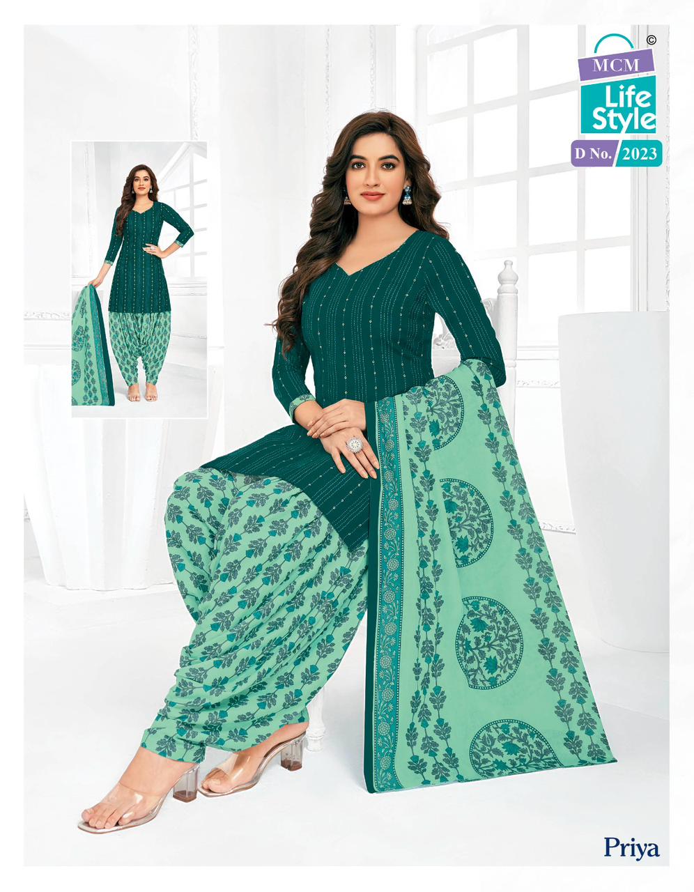 Mcm Priya 20 Printed Cotton Dress Material Catalog
